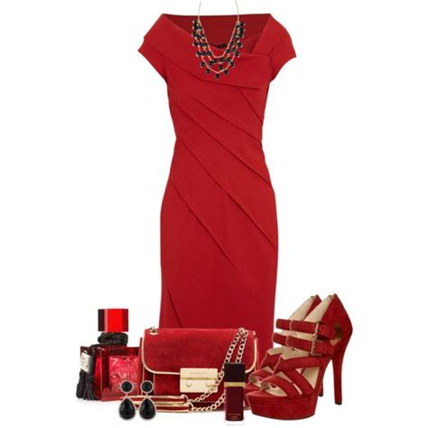 Sizzling Red Dress By Leilani Almazan On Polyvore Fashion Outfits