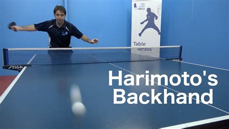 Harimotos Backhand Table Tennis Pingskills Youtube