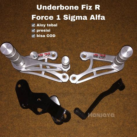 Foostep Underbone Fiz Fiz R F Z Force Force Alfa Zigma Lazada