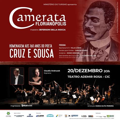 FCC Fundação Catarinense de Cultura Camerata Homenagem ao poeta