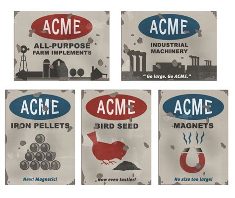 ACME Products by PropMedic on DeviantArt