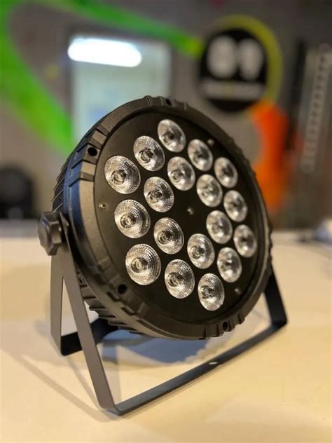 Ilumina O Refletor Led Par Slim Rgbw Leds Cree De W Quadriled