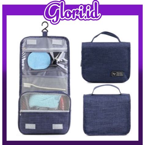 Jual Glori Id Toilet Organizer Bag Tas Peralatan Mandi Makeup Travel