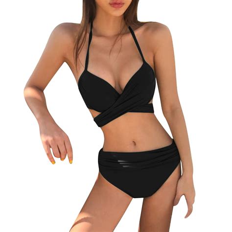 Gubotare Bikinis For Women High Waisted Bikini Sets Piece Swimsuit