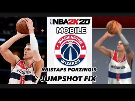 Kristaps Porzingis Jumpshot Fix V Nba K Mobile Youtube