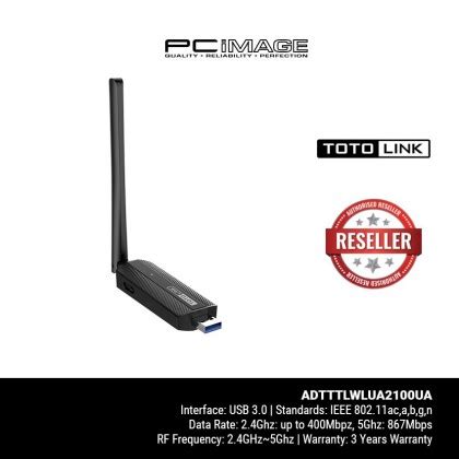 Totolink A Ua Ac Wireless Dual Band Usb Adapter Pc Image