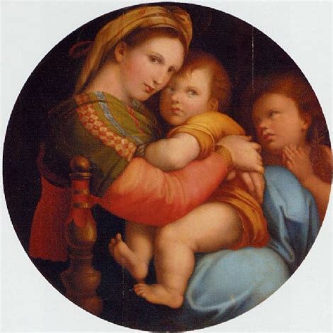 Madonna Della Seggiola By Raphael On Artnet