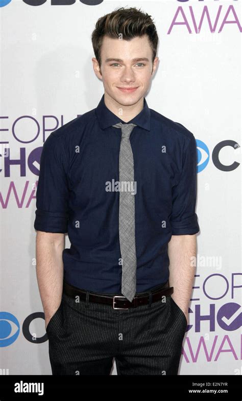 39th Annual People S Choice Awards At Nokia Theatre L A Live Arrivals Featuring Chris Colfer