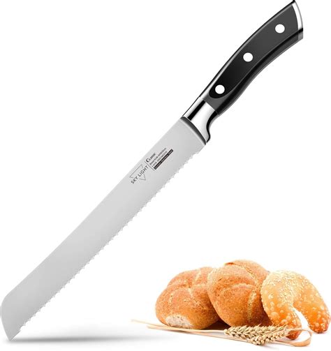 Cuchillo De Pan Cortador De Sierra Cuchillo De Cocina 8 Pulgadas Hoja