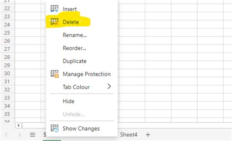 How To Delete Sheets In Excel Deleting Multiple Sheets At Once