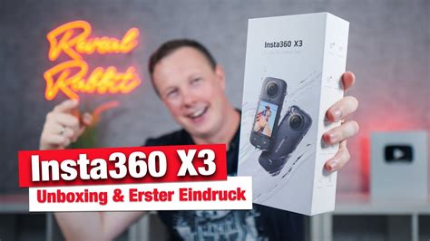 Insta360 X3 Unboxing Erster Eindruck YouTube