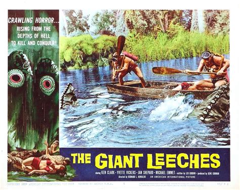 Attack Of The Giant Leeches 1959 Bernard L Kowalski 5 Lobby