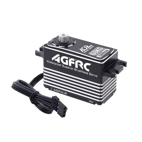 AGFRC 60KG 0 100s 8 4V 4 Pole Brushless Waterproof Digital Programmable