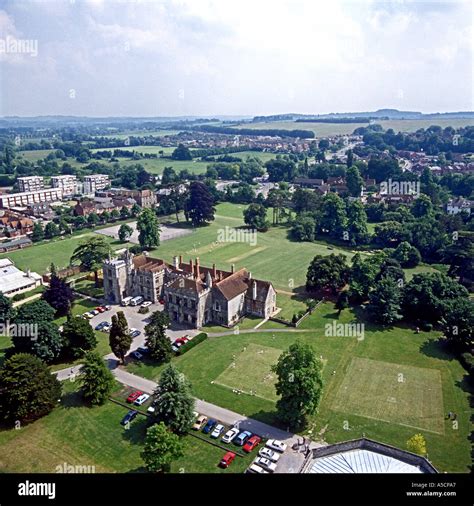 View From Spire of Salisbury Cathedral Stock Photo - Alamy