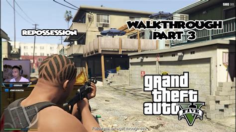 GTA V Gameplay Walkthrough PART 3 Repossession YouTube