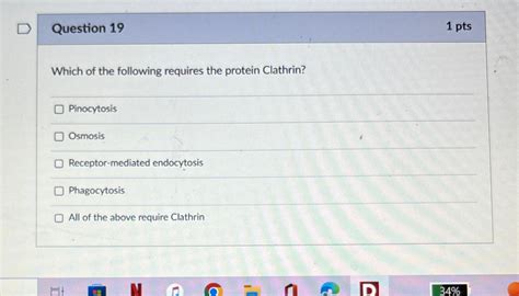 Solved Question 191 ﻿ptswhich Of The Following Requires The