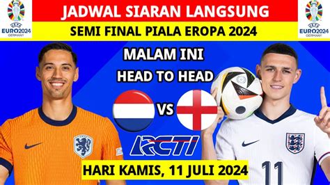 JADWAL SIARAN LANGSUNG SEMI FINAL EURO 2024 MALAM INI BELANDA VS