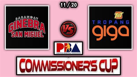 Ginebra San Miguel Vs Talk N Text PBA Live Play By Play And Score