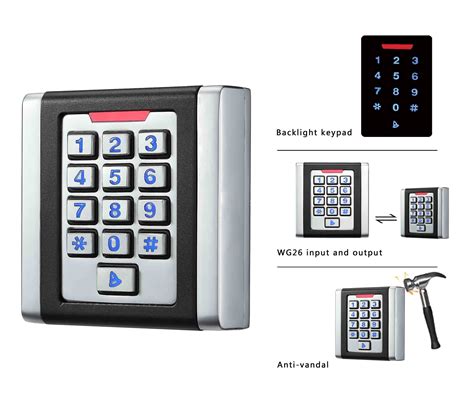 Metal Standalone Access Control RFID Reader Device K6em China Access