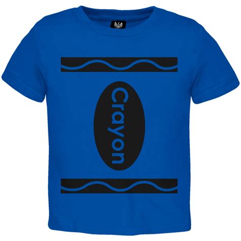 Crayon Costume Toddler Blue T-Shirt - Walmart.com