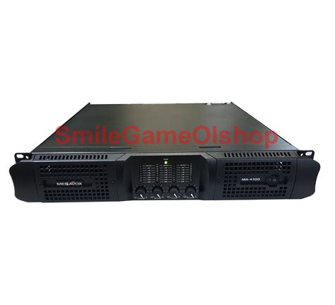 Power Amplifier Megavox MA 4100 4channel Original Garansi Resmi