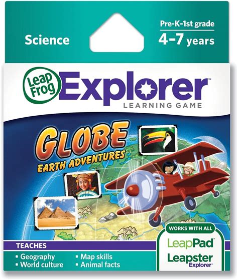 Leapfrog Leapster Explorer E Globe World Explorer Game Uk