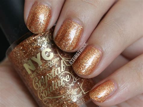 Nyc Crystal Couture Glitters Nail Polishes Review