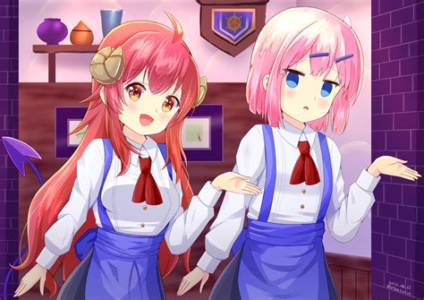 Welcome! [Machikado Mazoku] : r/wholesomeyuri