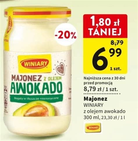 Promocja Nestlé Majonez Winiary 300ml w Intermarche