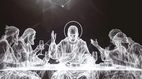 Premium Photo | Sacramental Symbolism Bread and Wine in Eucharist or Last Supper of Jesus Christ ...