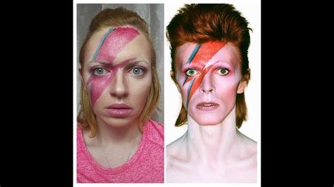 David Bowie Ziggy Stardust Makeup Tutorial Tribute To A Legend