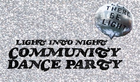 light  night community dance party art omi