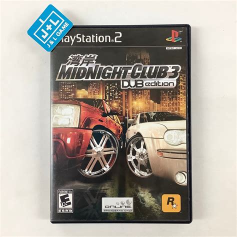 Midnight Club 3 Dub Edition Ps2 Playstation 2 Pre Owned Jandl Game