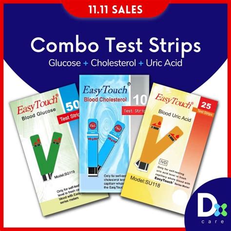 Health Tester Combo Deal Easytouch Gcu Test Strip