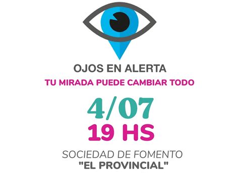 Ojos En Alerta Capacitar N A Vecinos De El Provincial Diario El