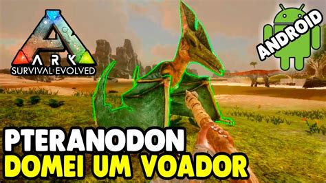 Domei Um Voador Pteranodon ARK SURVIVAL Android YouTube