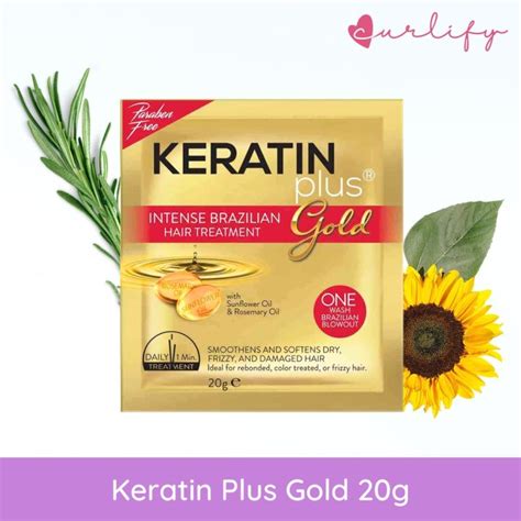 Keratin Plus Gold 20g Lazada Ph