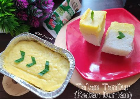 Resep Talam Ketan Durian Oleh Lailazegaff Cookpad