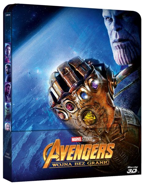 Avengers Wojna Bez Granic DVD Blu Ray 3 Planeta Marvel