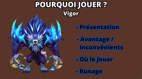 POURQUOI JOUER VIGOR SUMMONERS WAR 9 Summonerswar