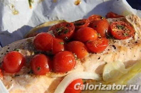 Рыба в пергаменте с черри по Дюкану - калорийность, состав, описание ...