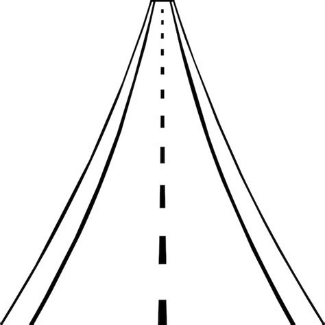 Straight Road Drawing Side View Vectors And Illustrations For Free Download