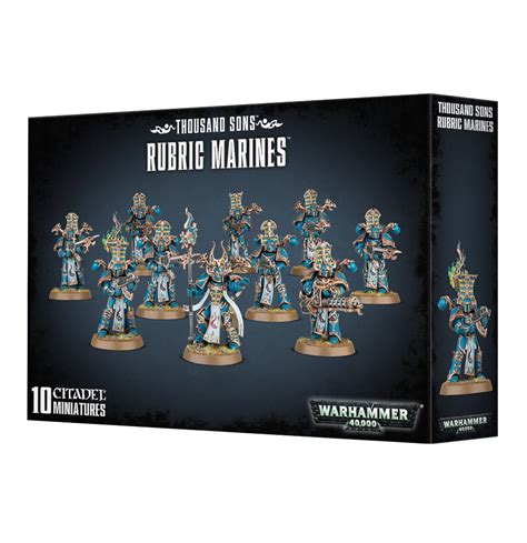 Warhammer 40k Thousand Sons Rubric Marines Titan Games