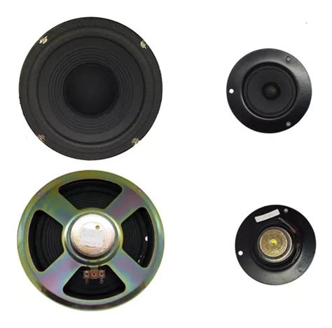 Kit 01 Alto Falante Novik Fr10 8 Pol 8 Ohms 01 Tweeter Frete grátis