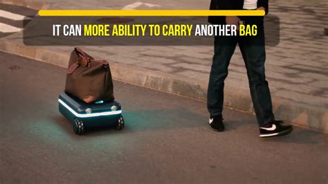 Travelmate Suitcase A Fully Autonomous Suitcase And Robot Youtube