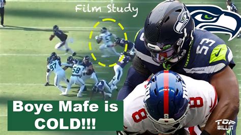 Seahawks Study That Boy Boye Mafe Is Coold Told You Youtube