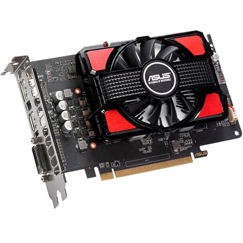 PLACA DE VÍDEO RX 550 GDDR5 4GB ASUS DCM INFO Computadores e