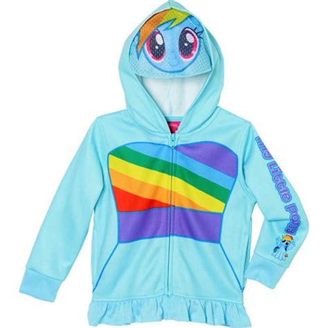 The 10 Best Girls My Little Pony Rainbow Dash Zipup Hoodie Sweatshirt