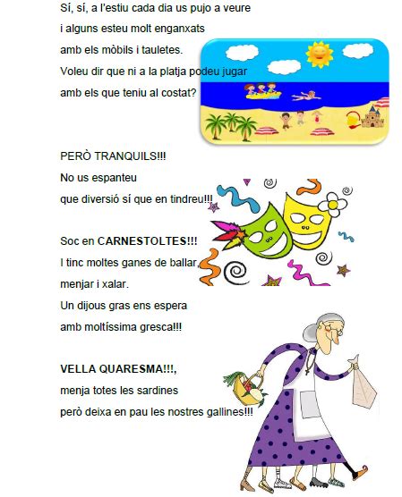 El Rei Carnestoltes Ja Ha Arribat Escola Mol De Vent