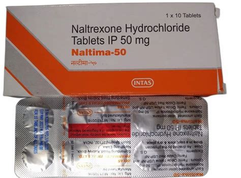 50 Mg Nodict Naltrexone Hydrochloride Tablets Ip At Rs 99 Strip Naltrexone Hcl Tablets In